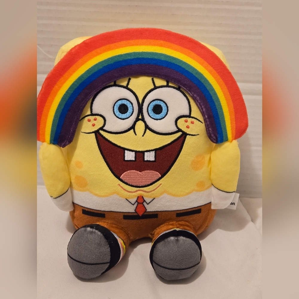 SpongeBob SquarePants Rainbow Plush Toy